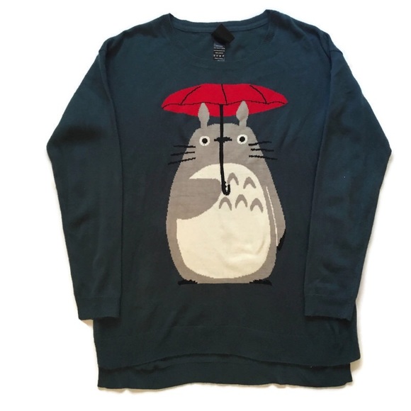 Hot Topic Sweaters - My Neighbor Totoro Sweater Hard to Find